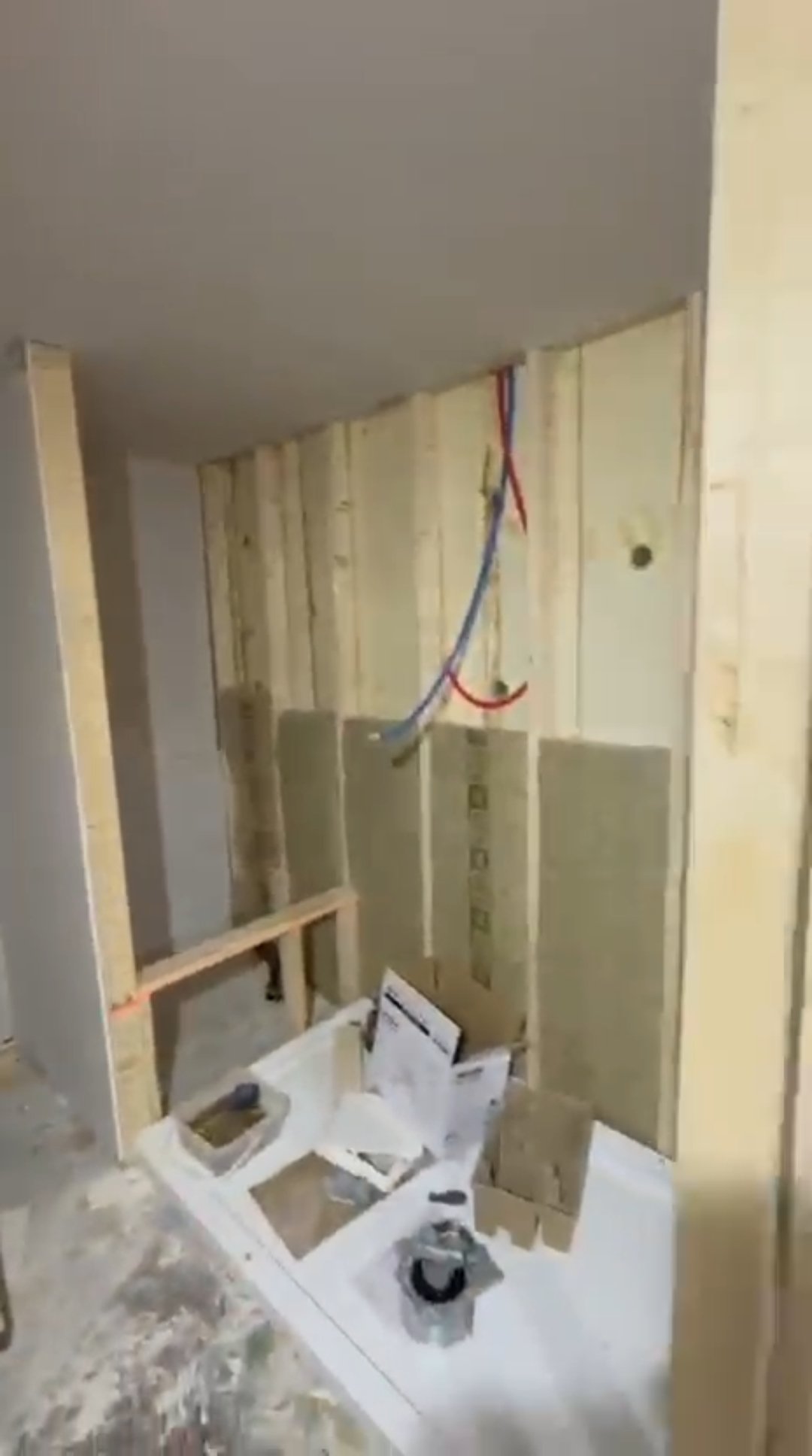 Douche vitrée après rénovation par Prospex Rénovation